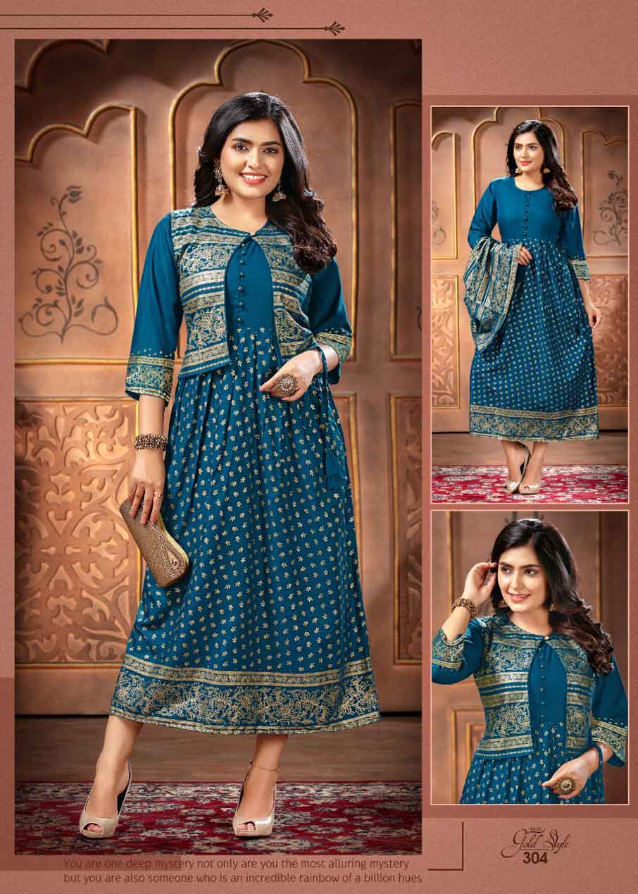 Gold Style Vol-3 Kurti Catalogue Set Gold Style Vol-3 Kurti Catalogue Set